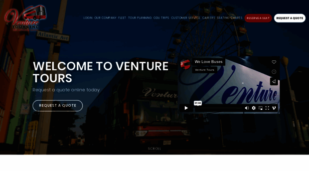 venturebustours.com