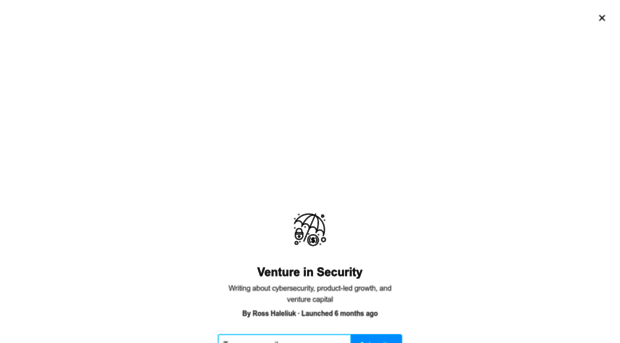 ventureinsecurity.substack.com