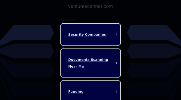 venturescanner.com