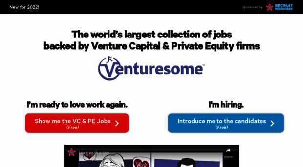 venturesome.recruitrockstars.com