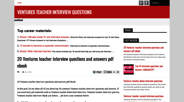 venturesteacherinterview-questions.blogspot.com