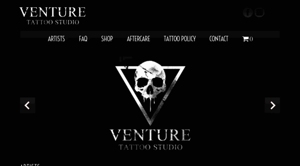 venturetattoo.com