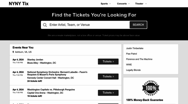 venuetickets.com