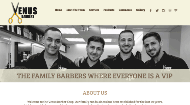 venusbarbershop.co.uk