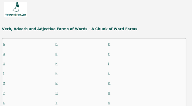 verbadverbform.com