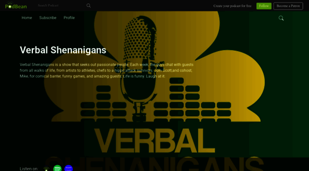verbalshenaniganspodcast.podbean.com