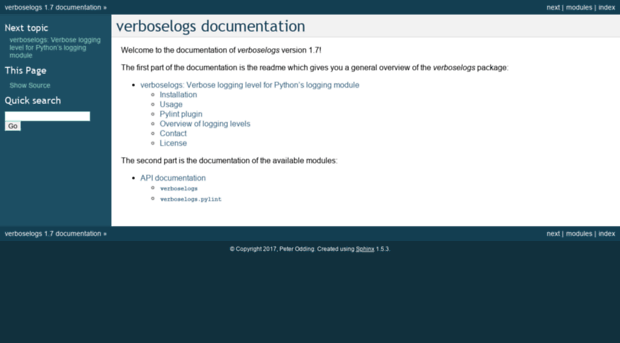 verboselogs.readthedocs.io