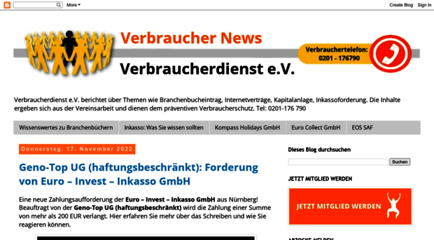 verbraucherdienst.blogspot.de