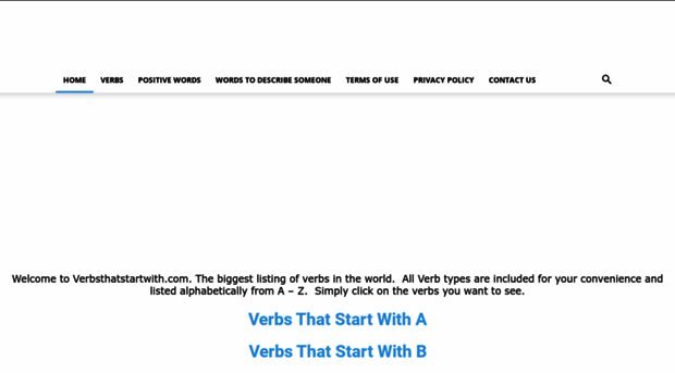 verbsthatstartwith.com