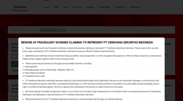 verdhanaresearch.com