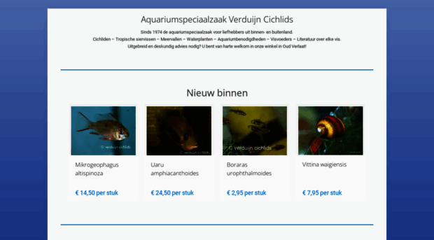 verduijncichlids.com