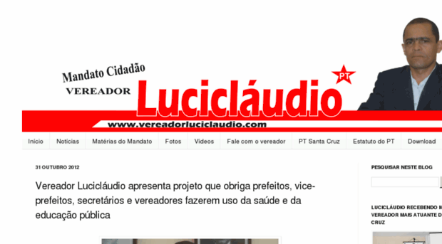 vereadorluciclaudio.blogspot.com