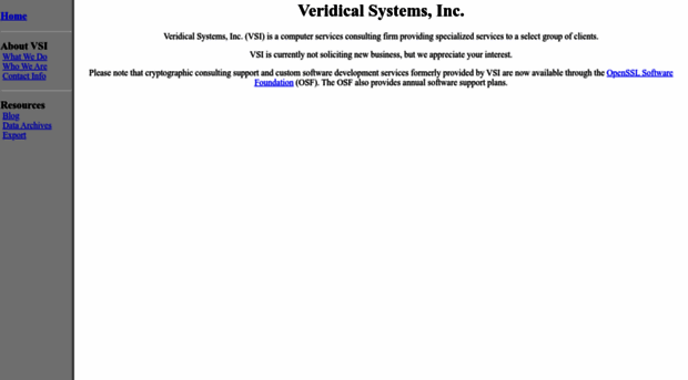 veridicalsystems.com