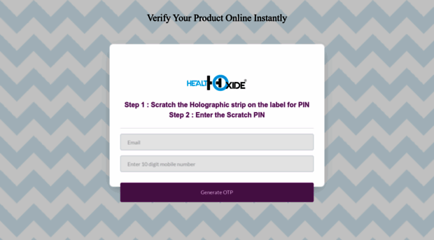 verify.healthoxide.com