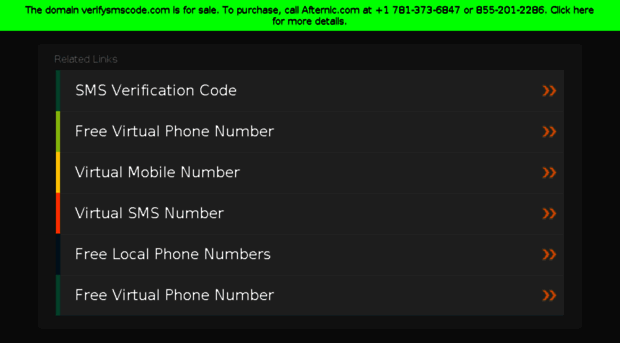 verifysmscode.com