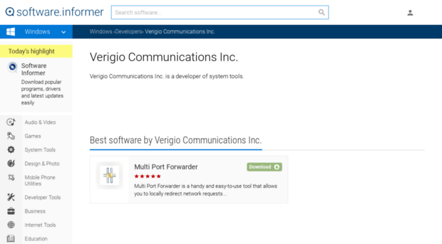 verigio-communications-inc.software.informer.com