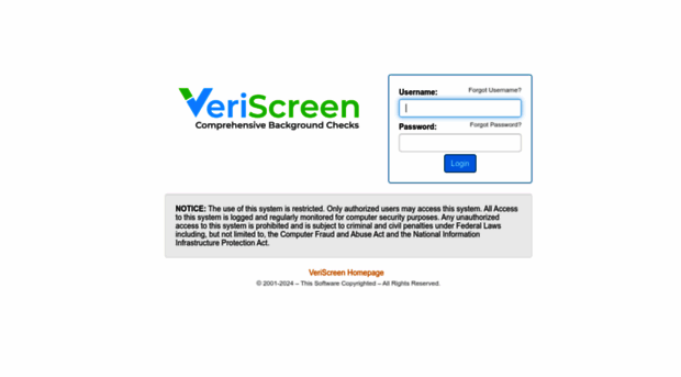 veriscreen.instascreen.net