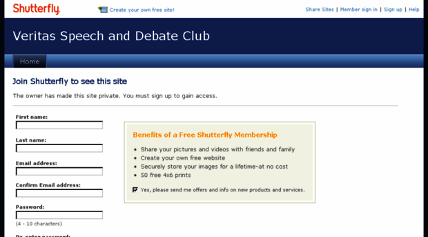 veritasspeechanddebateclub.shutterfly.com