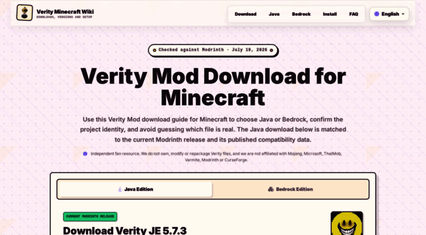 verityminecraft.wiki