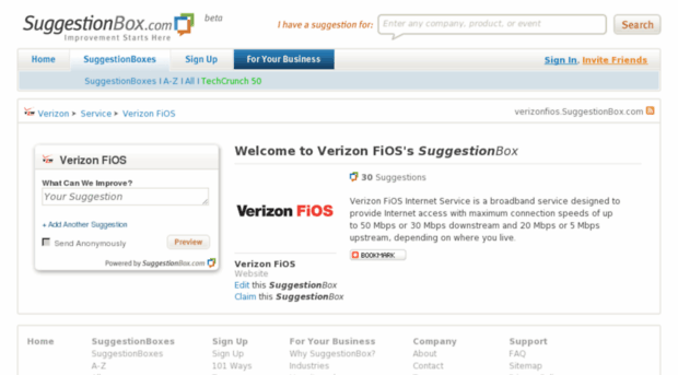 verizonfios.suggestionbox.com