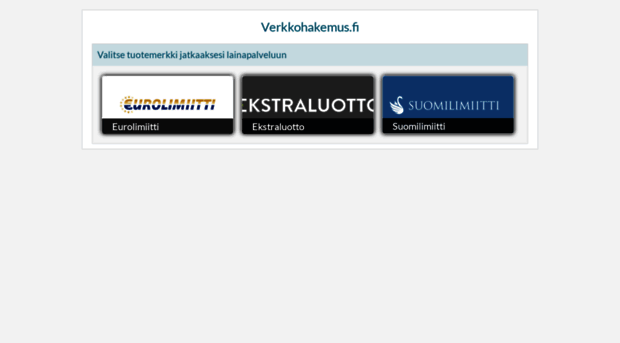 verkkohakemus.fi