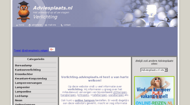 verlichting.adviesplaats.nl