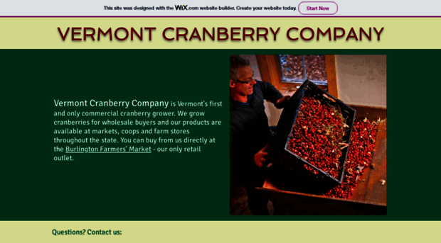 vermontcranberry.com