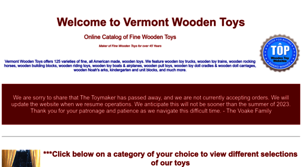 vermontwoodentoys.com