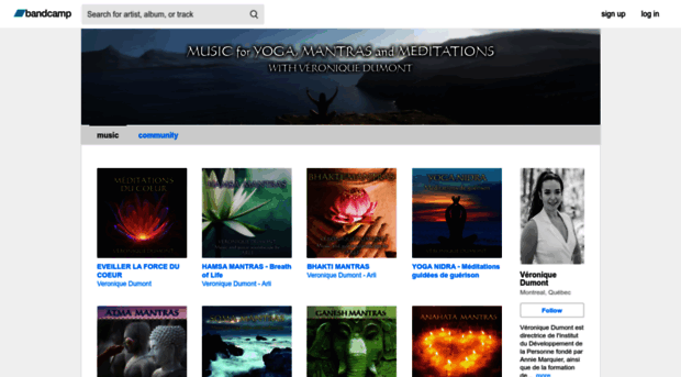 veroniquedumont.bandcamp.com