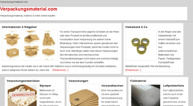 verpackungsmaterial.com