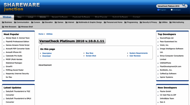 versacheck-platinum-2010.sharewarejunction.com