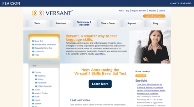 versanttests.com