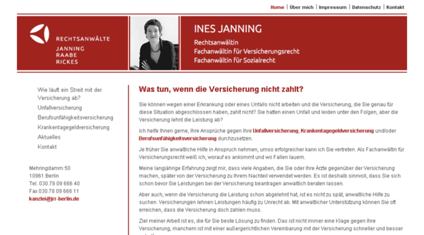 versicherungsrecht-janning.de