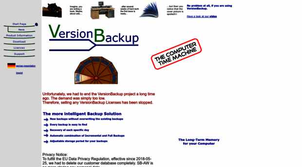 versionbackup.eu