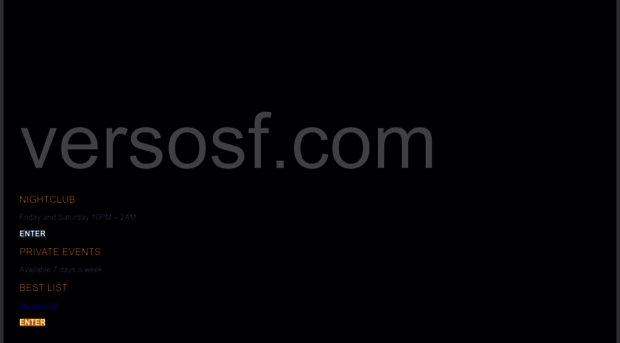 versosf.com