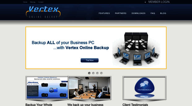 vertexonlinebackup.com