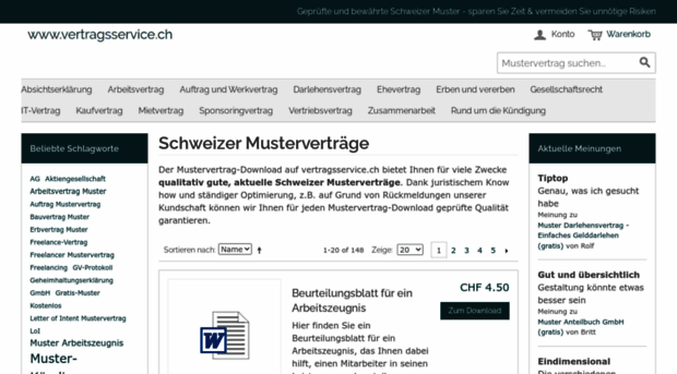 vertragsservice.ch
