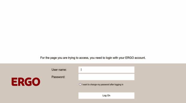 vertriebsportal-login.ergo.com