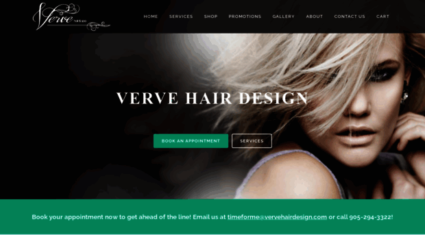 vervehairdesign.com