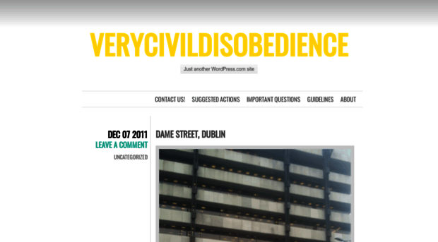 verycivildisobedience.wordpress.com