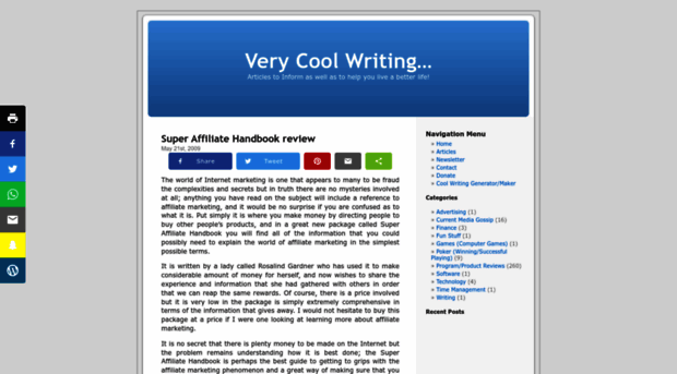 verycoolwriting.com