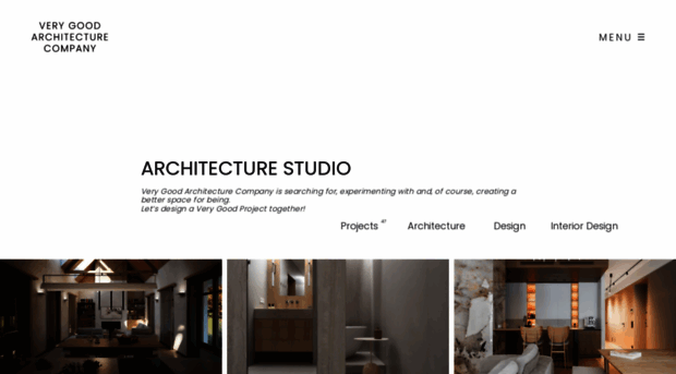 verygoodarchitecturecompany.com