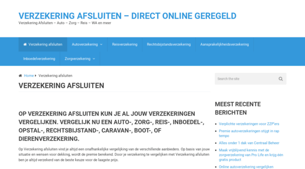 verzekering-afsluiten.com