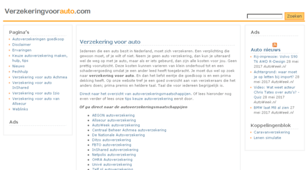 verzekeringvoorauto.com