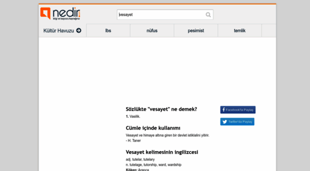 vesayet.nedir.com