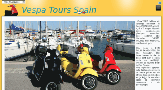 vespatoursspain.com