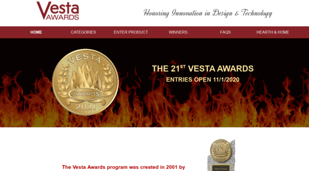 vestaawards.com