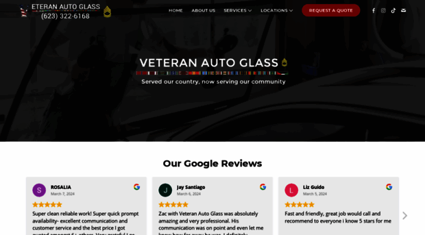 veteranautoglass.com