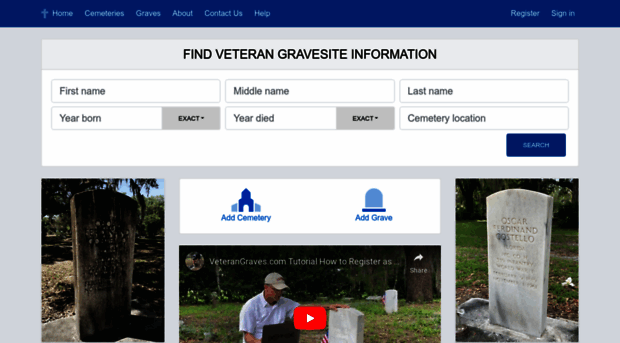 veterangraves.com