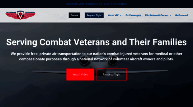 veteransairlift.org